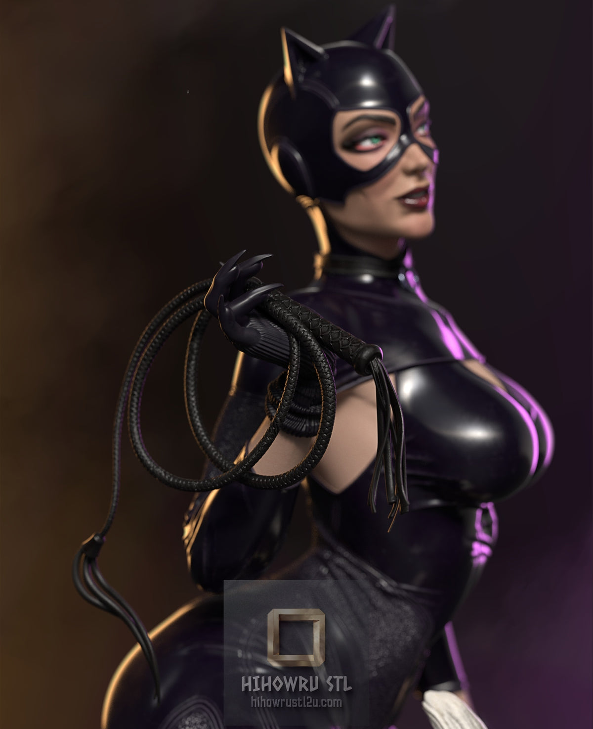 5626 Catwoman NSFW - DC COMICS - STL 3D Print Files