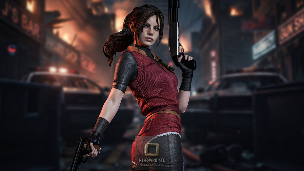 5621 Claire Redfield - Resident Evil - STL 3D Print Files