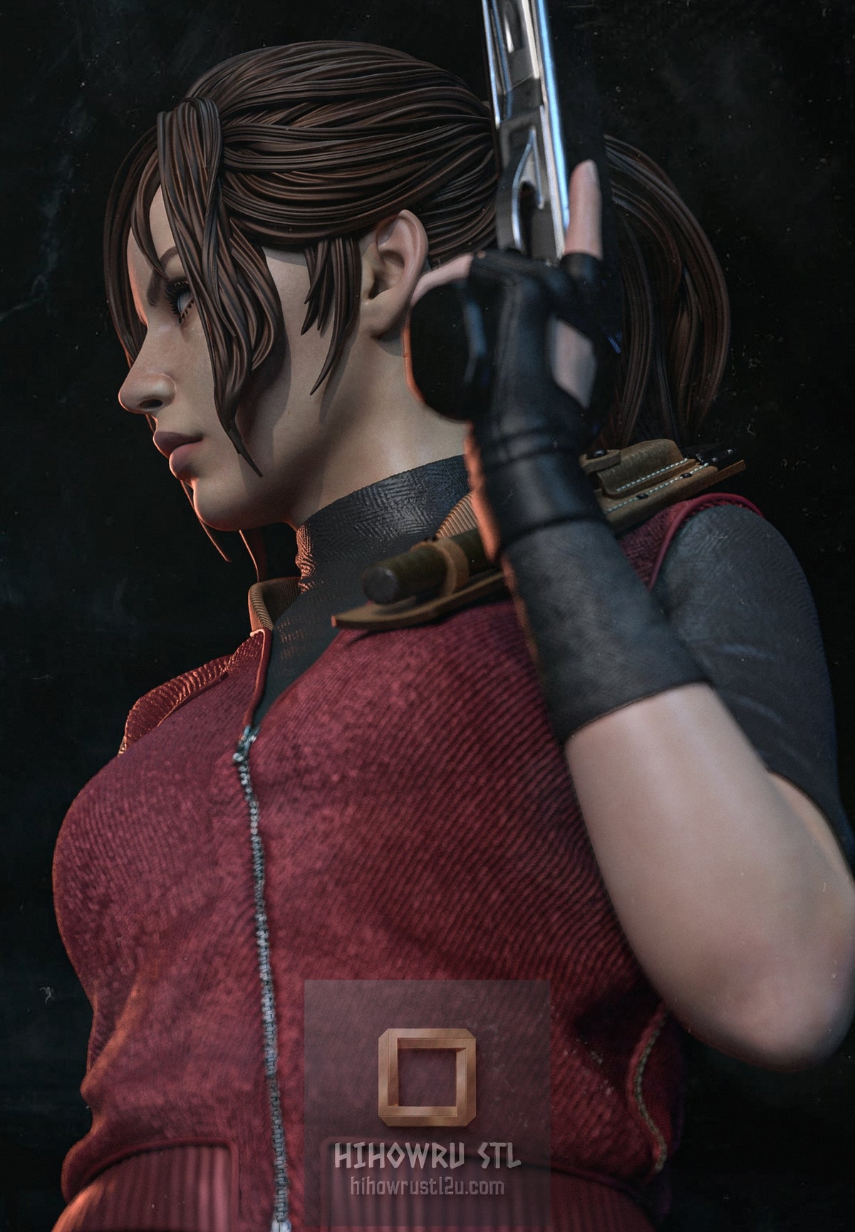 5621 Claire Redfield - Resident Evil - STL 3D Print Files