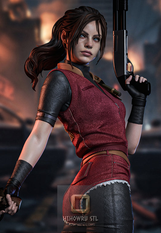 5621 Claire Redfield - Resident Evil - STL 3D Print Files