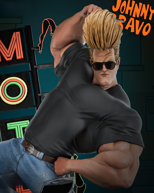 3215 Johnny Bravo - STL 3D Print Files