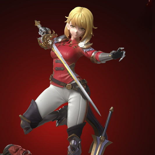 3805 Cha Hae-In NSFW - Solo Leveling - STL 3D Print Files