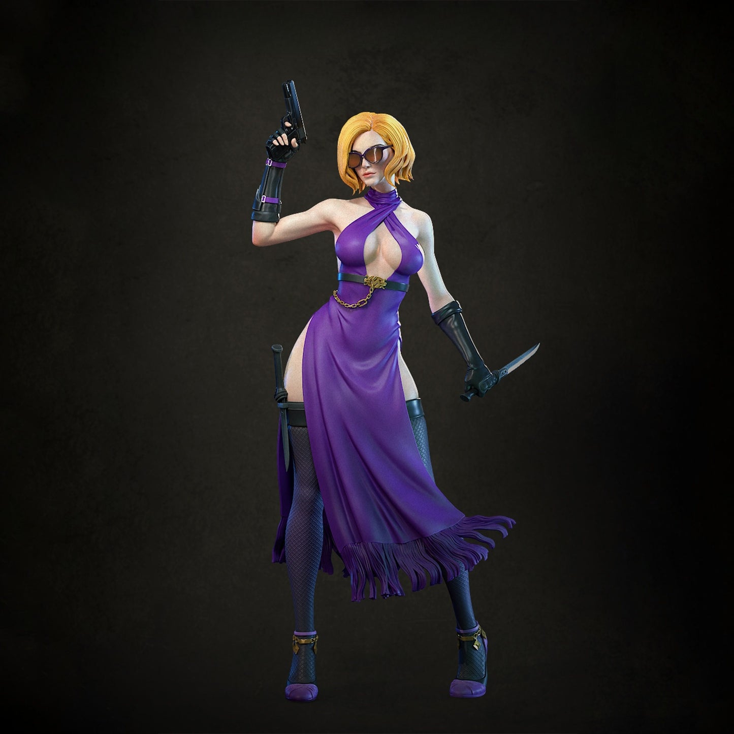 3301 Nina Williams NSFW - Tekken - STL 3D Print Files