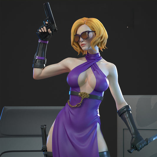 3301 Nina Williams NSFW - Tekken - STL 3D Print Files