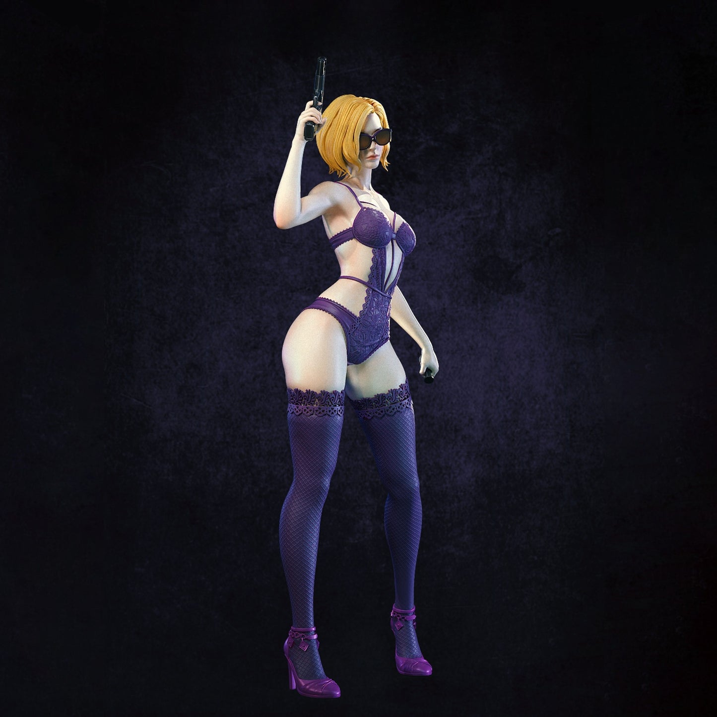 3301 Nina Williams NSFW - Tekken - STL 3D Print Files