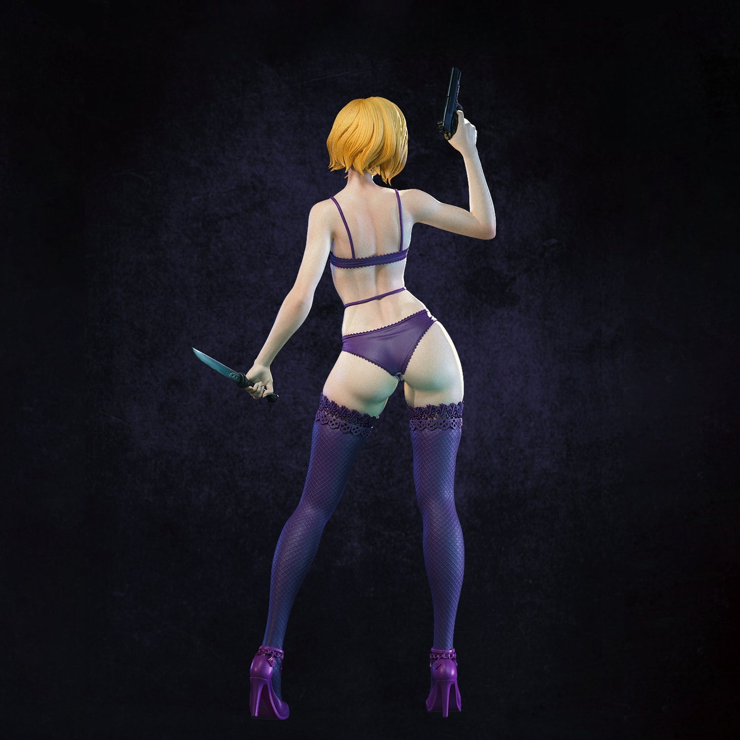 3301 Nina Williams NSFW - Tekken - STL 3D Print Files