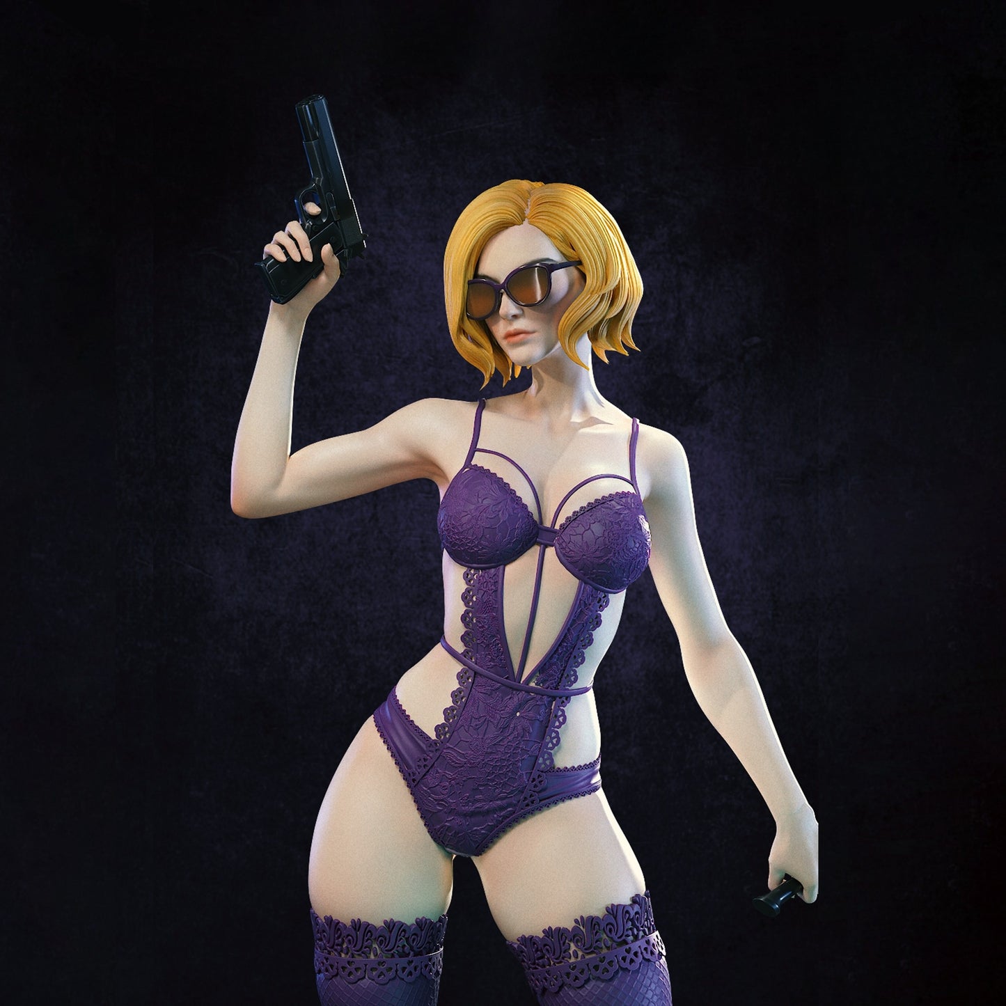 3301 Nina Williams NSFW - Tekken - STL 3D Print Files