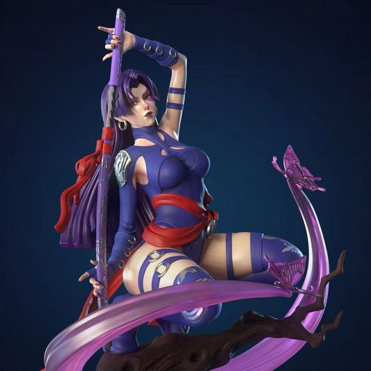 3806 Psylocke - X-men - STL 3D Print Files