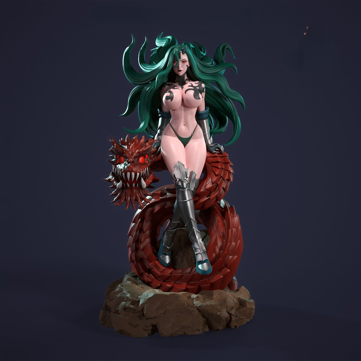 3804 Querehsha NSFW - Solo Leveling - STL 3D Print Files