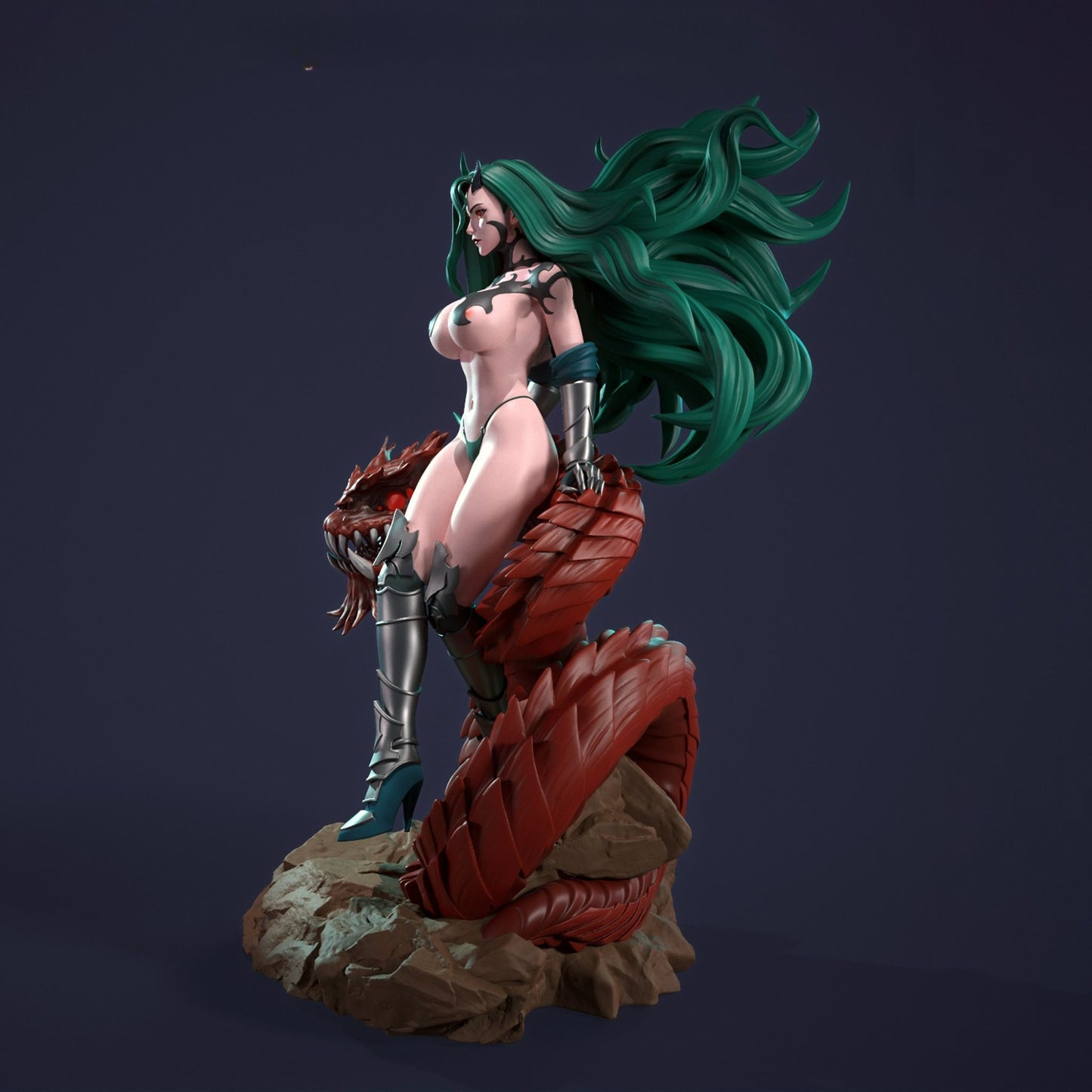 3804 Querehsha NSFW - Solo Leveling - STL 3D Print Files