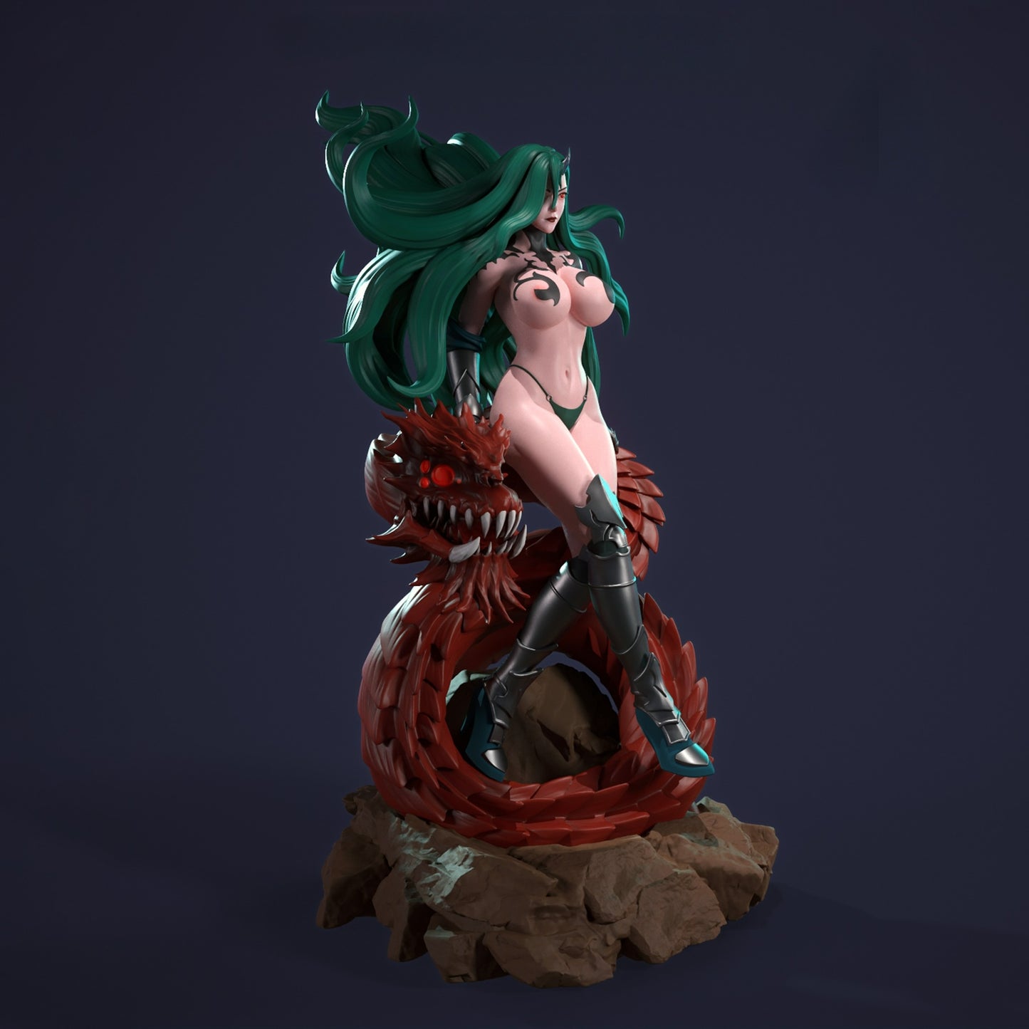 3804 Querehsha NSFW - Solo Leveling - STL 3D Print Files