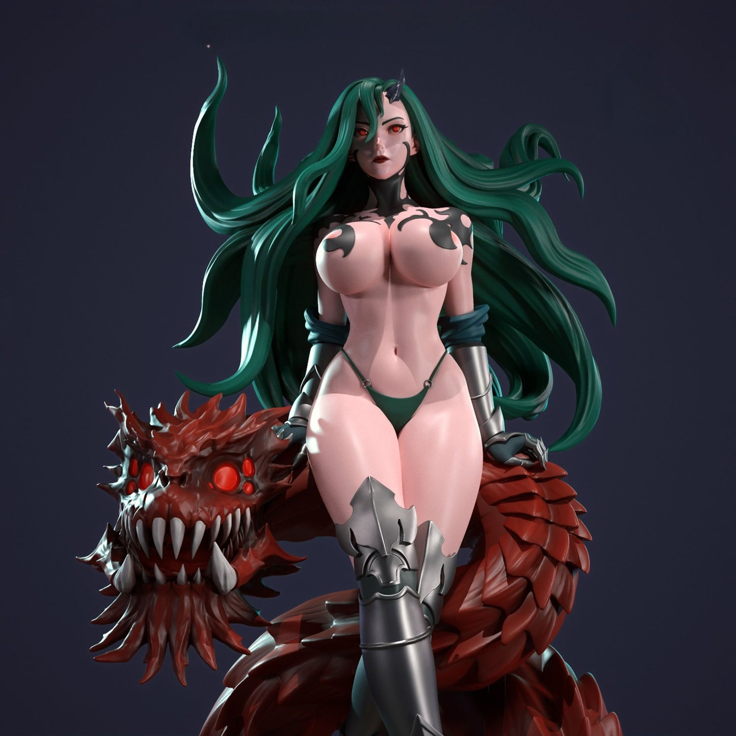 3804 Querehsha NSFW - Solo Leveling - STL 3D Print Files