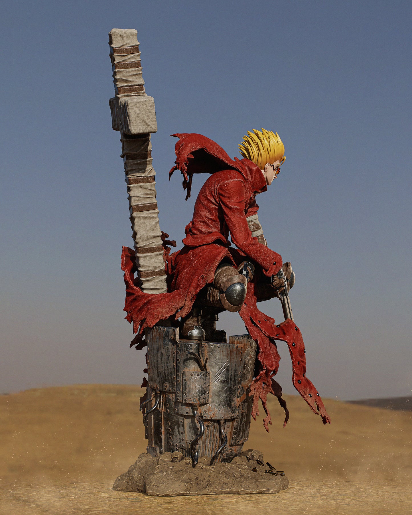 3613 Vash the Stampede - Trigun - STL 3D Print Files