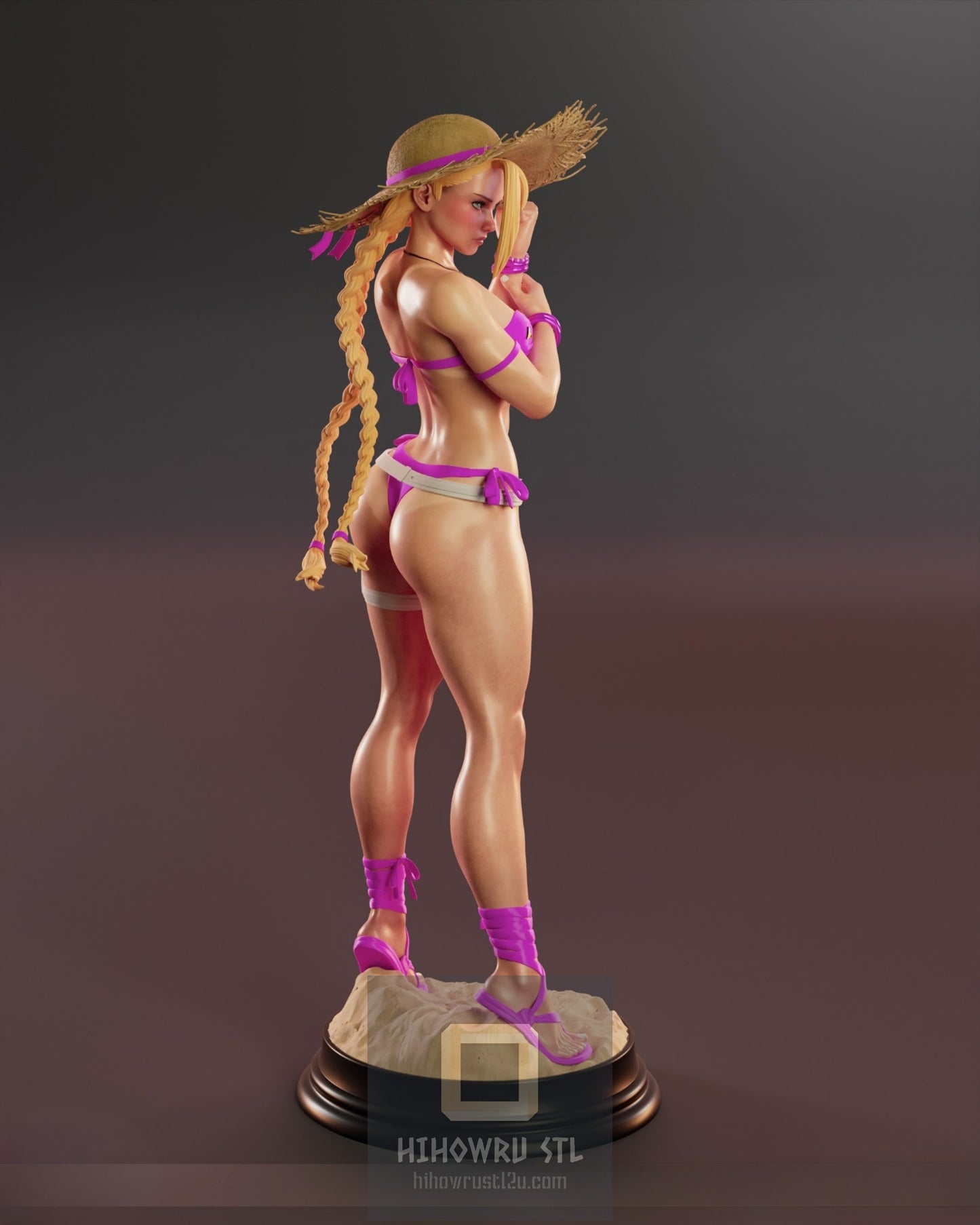 4575 Cammy - Street Fighter - STL 3D Print Files