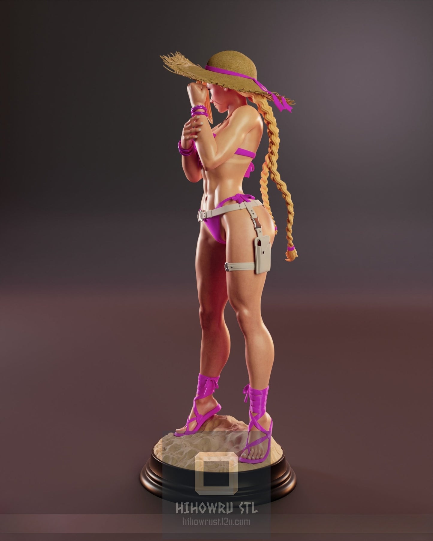 4575 Cammy - Street Fighter - STL 3D Print Files