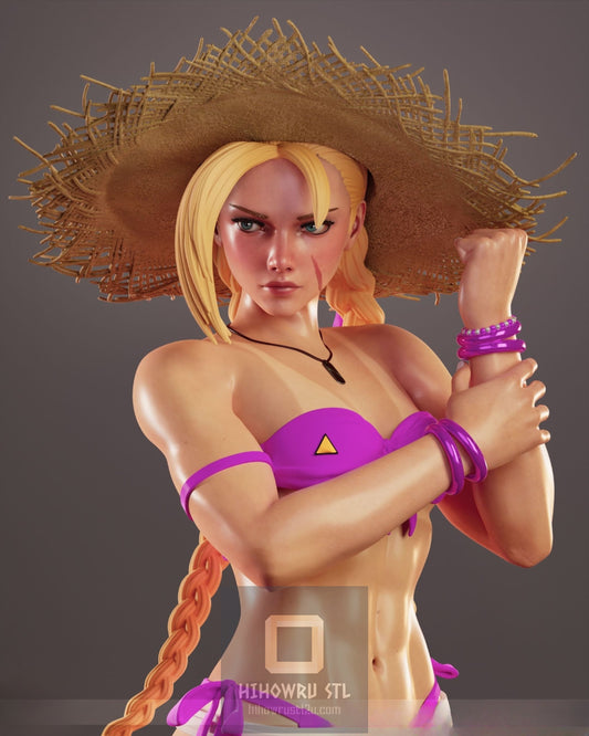 4575 Cammy - Street Fighter - STL 3D Print Files