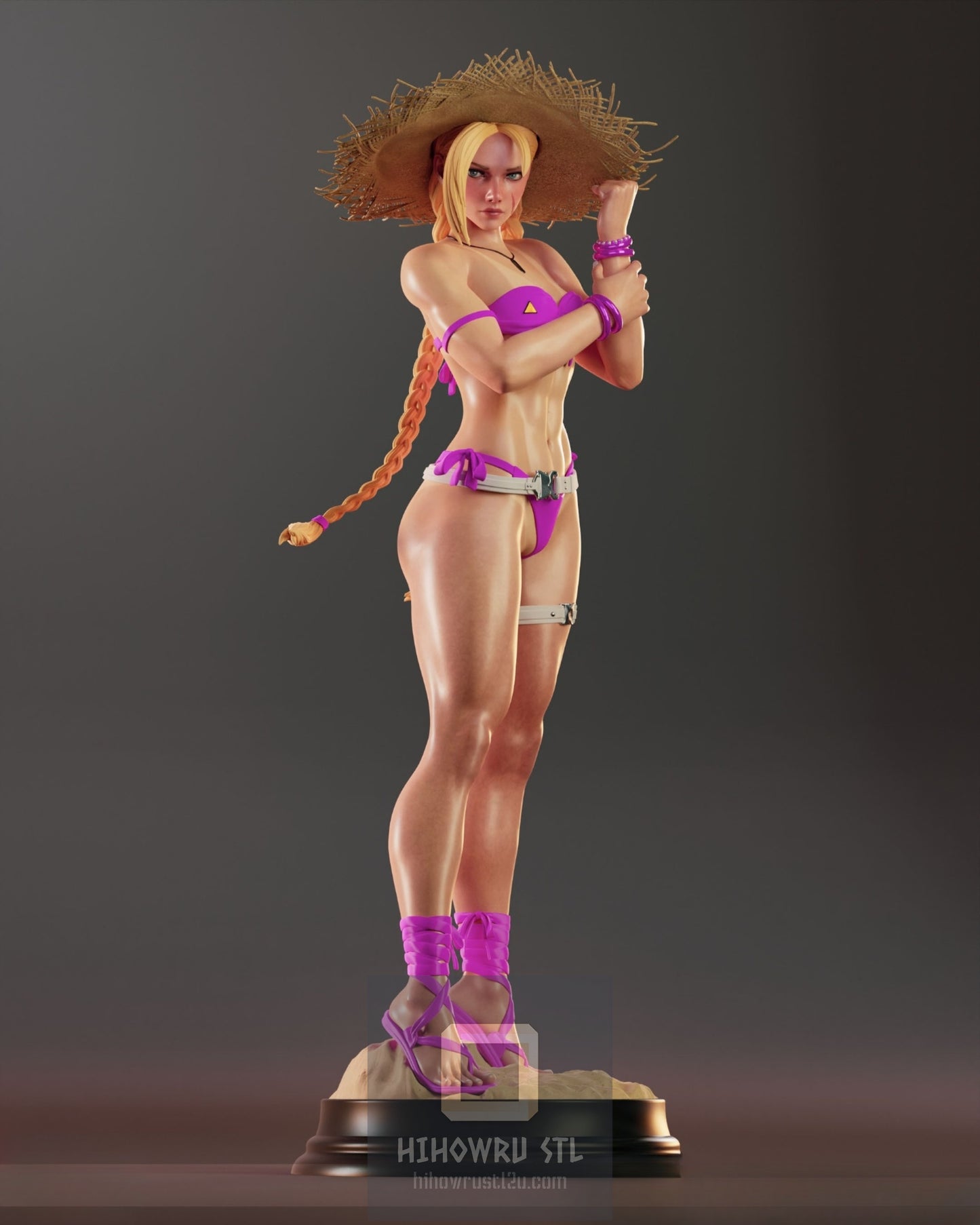 4575 Cammy - Street Fighter - STL 3D Print Files