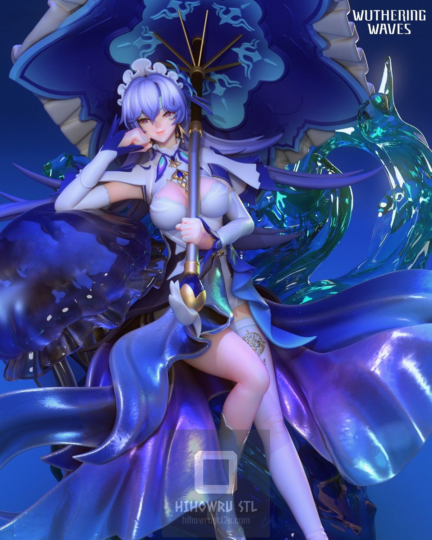 4351 Cantarella - Wuthering Waves - STL 3D Print Files