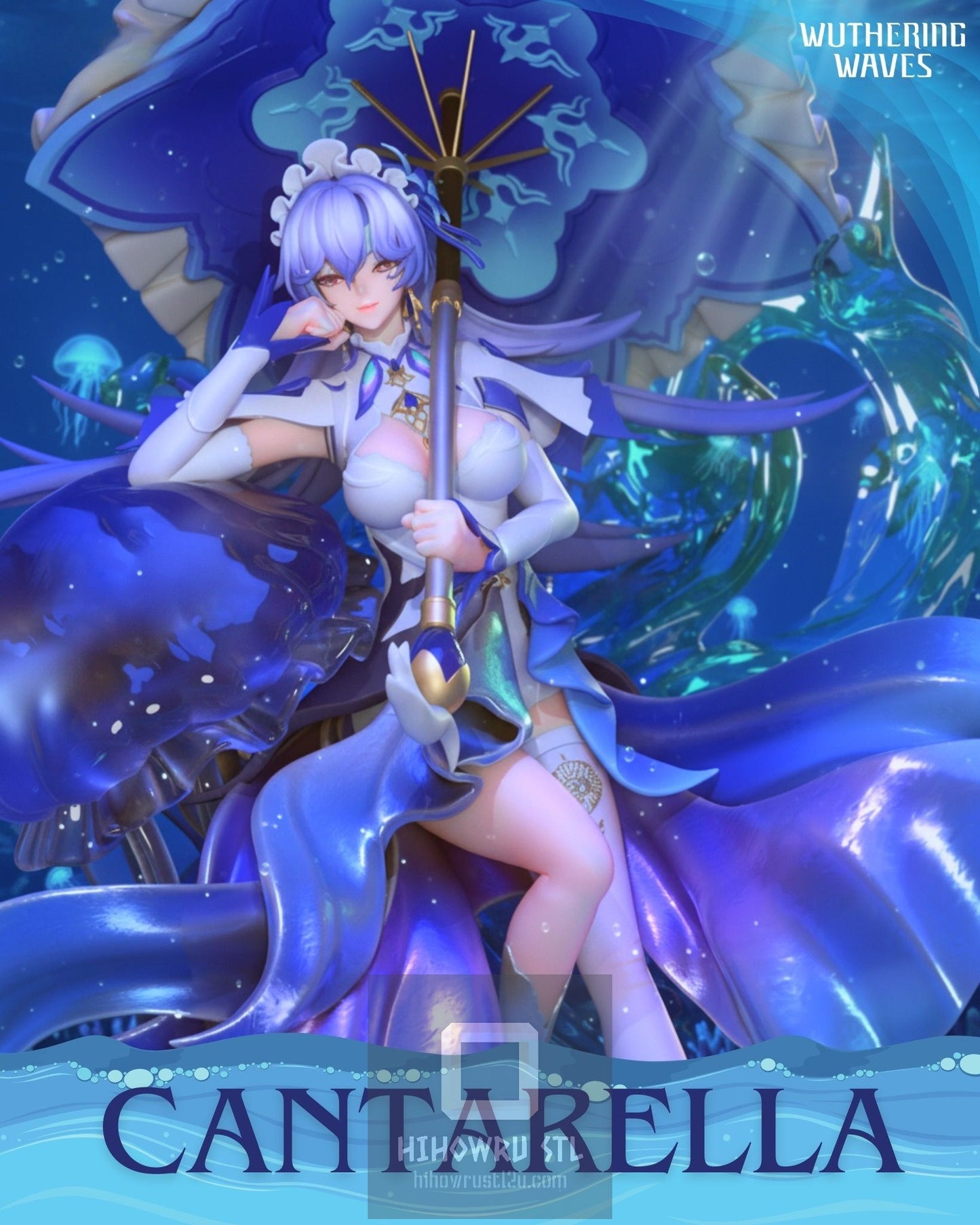 4351 Cantarella - Wuthering Waves - STL 3D Print Files