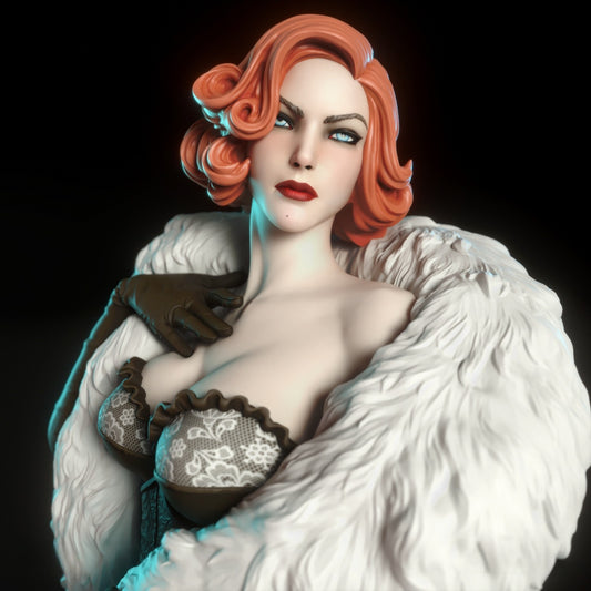 4229 Caprice NSFW - Noir Burlesque - STL 3D Print Files