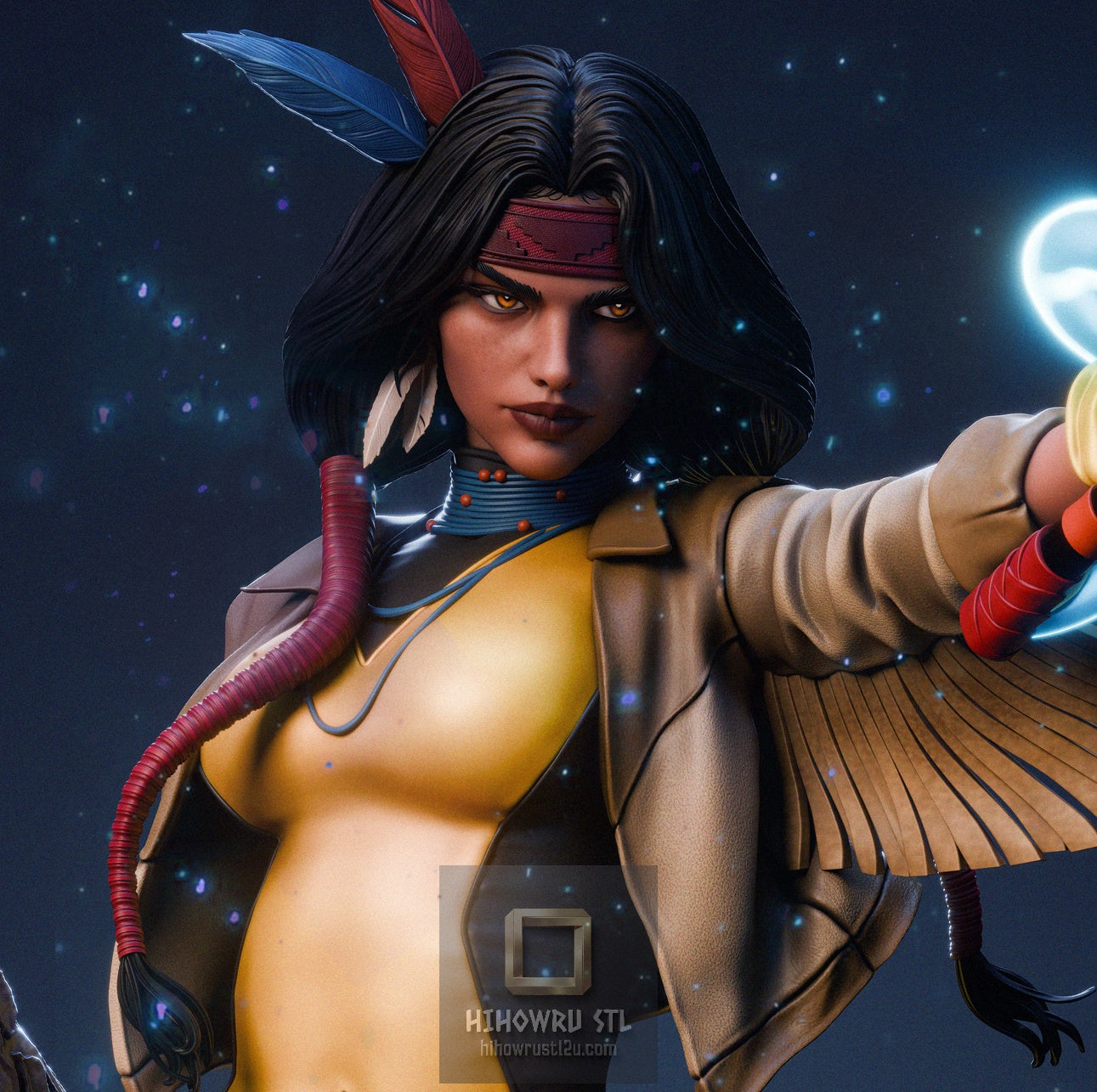 5217 Danielle Moonstar - Marvel Comics - STL 3D Print Files