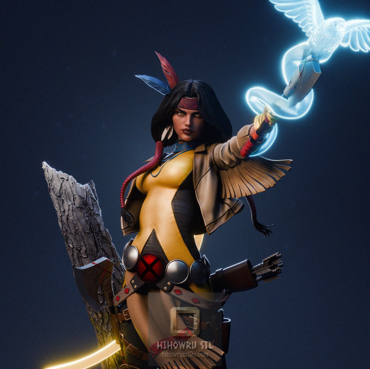 5217 Danielle Moonstar - Marvel Comics - STL 3D Print Files