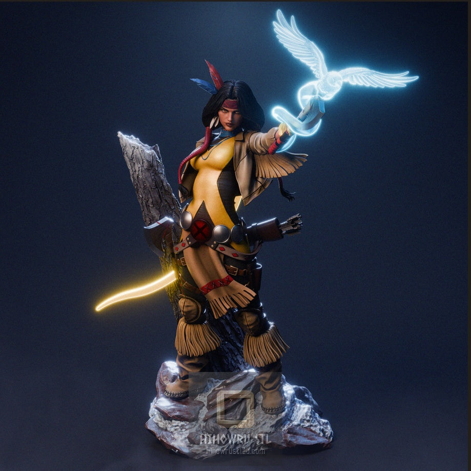 5217 Danielle Moonstar - Marvel Comics - STL 3D Print Files