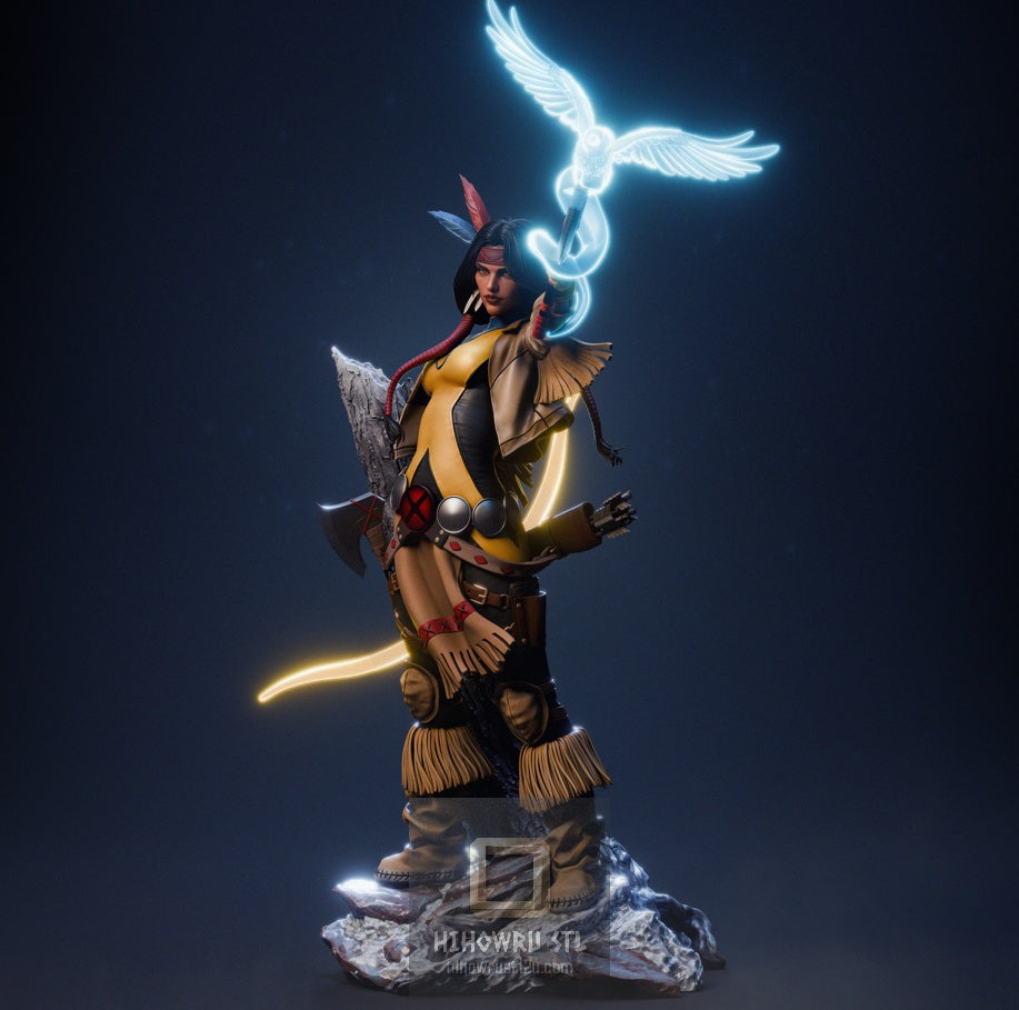 5217 Danielle Moonstar - Marvel Comics - STL 3D Print Files