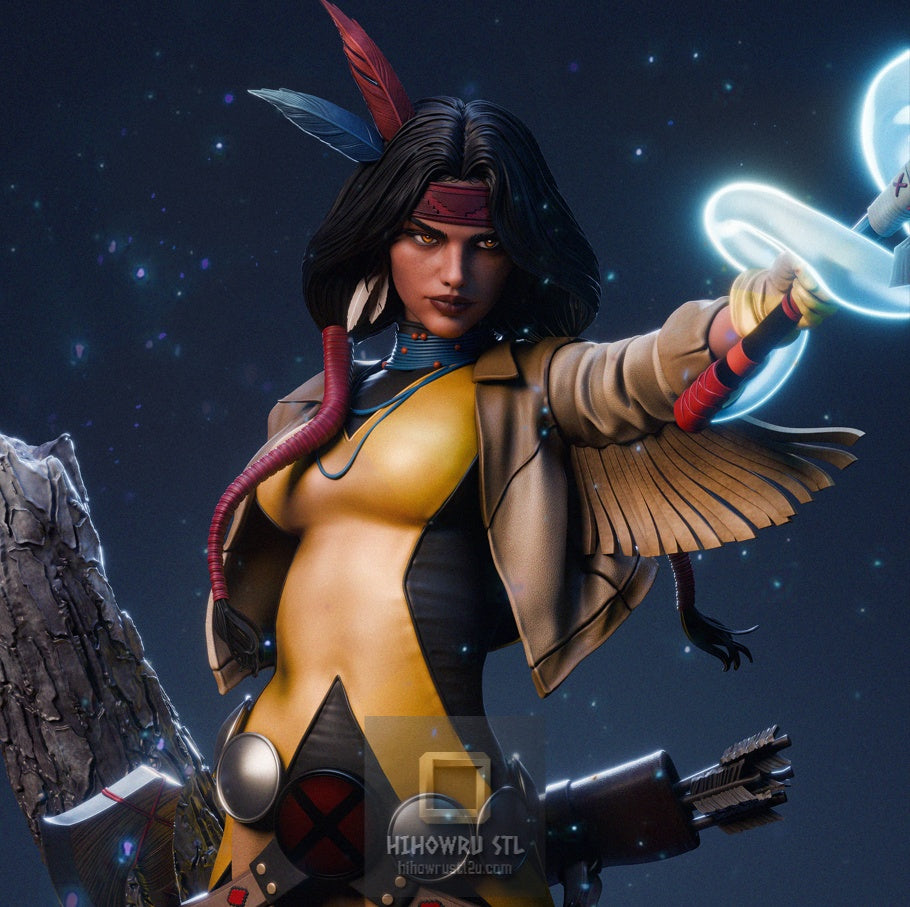 5217 Danielle Moonstar - Marvel Comics - STL 3D Print Files