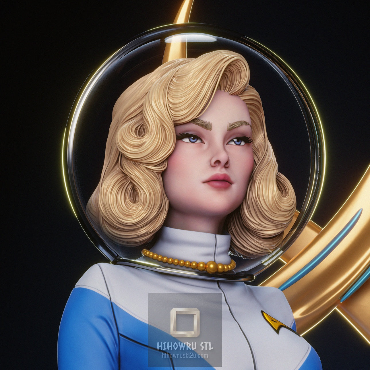 5249 Starfleet Officer - Star Trek - STL 3D Print Files
