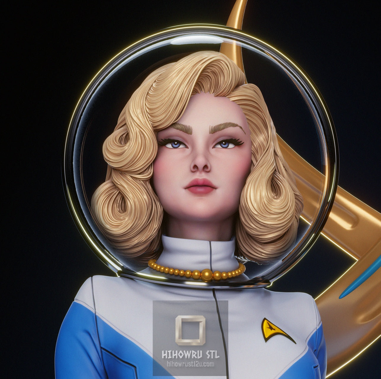 5249 Starfleet Officer - Star Trek - STL 3D Print Files
