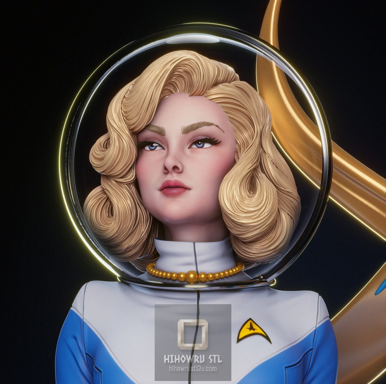 5249 Starfleet Officer - Star Trek - STL 3D Print Files