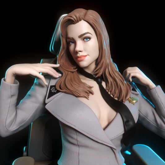 4220 Carmen Ibanez NSFW - Starship - STL 3D Print Files