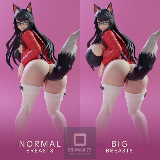 4552 Cat Girl NSFW - STL 3D Print Files