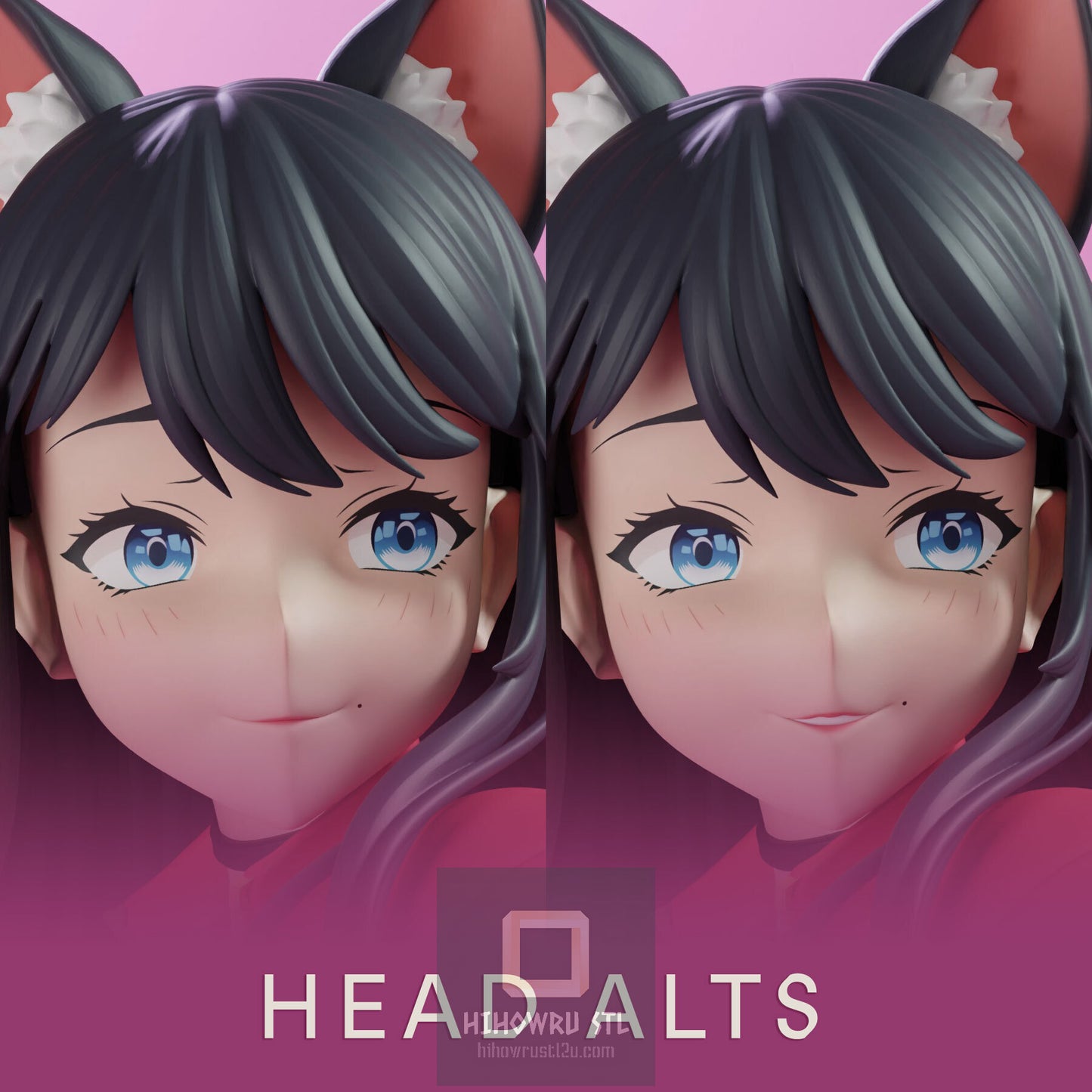 4552 Cat Girl NSFW - STL 3D Print Files