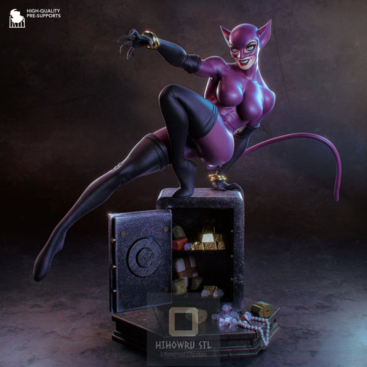 4818 Catwoman - DC COMICS - STL 3D Print Files