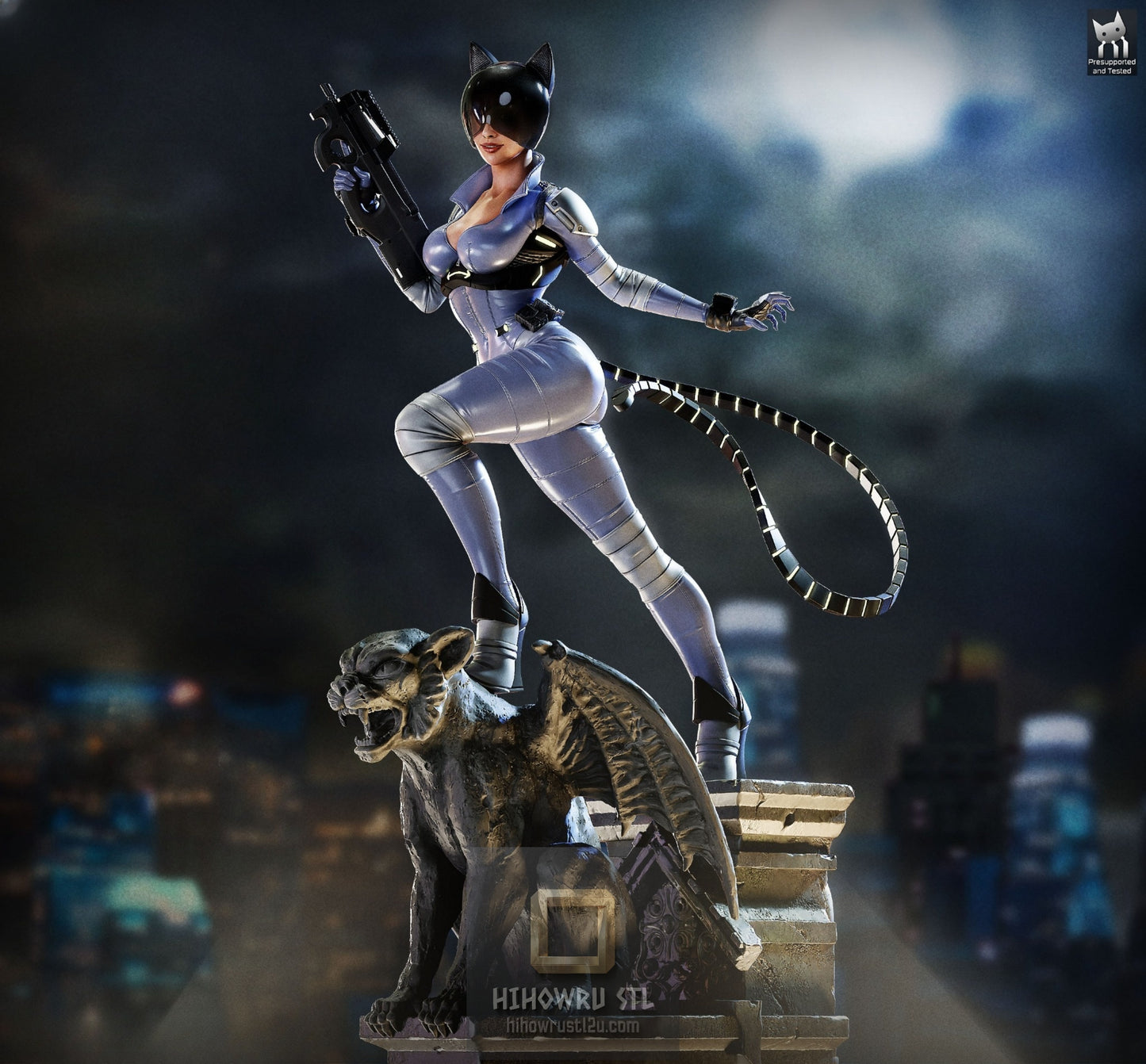 5414 Catwoman - DC COMICS - STL 3D Print Files