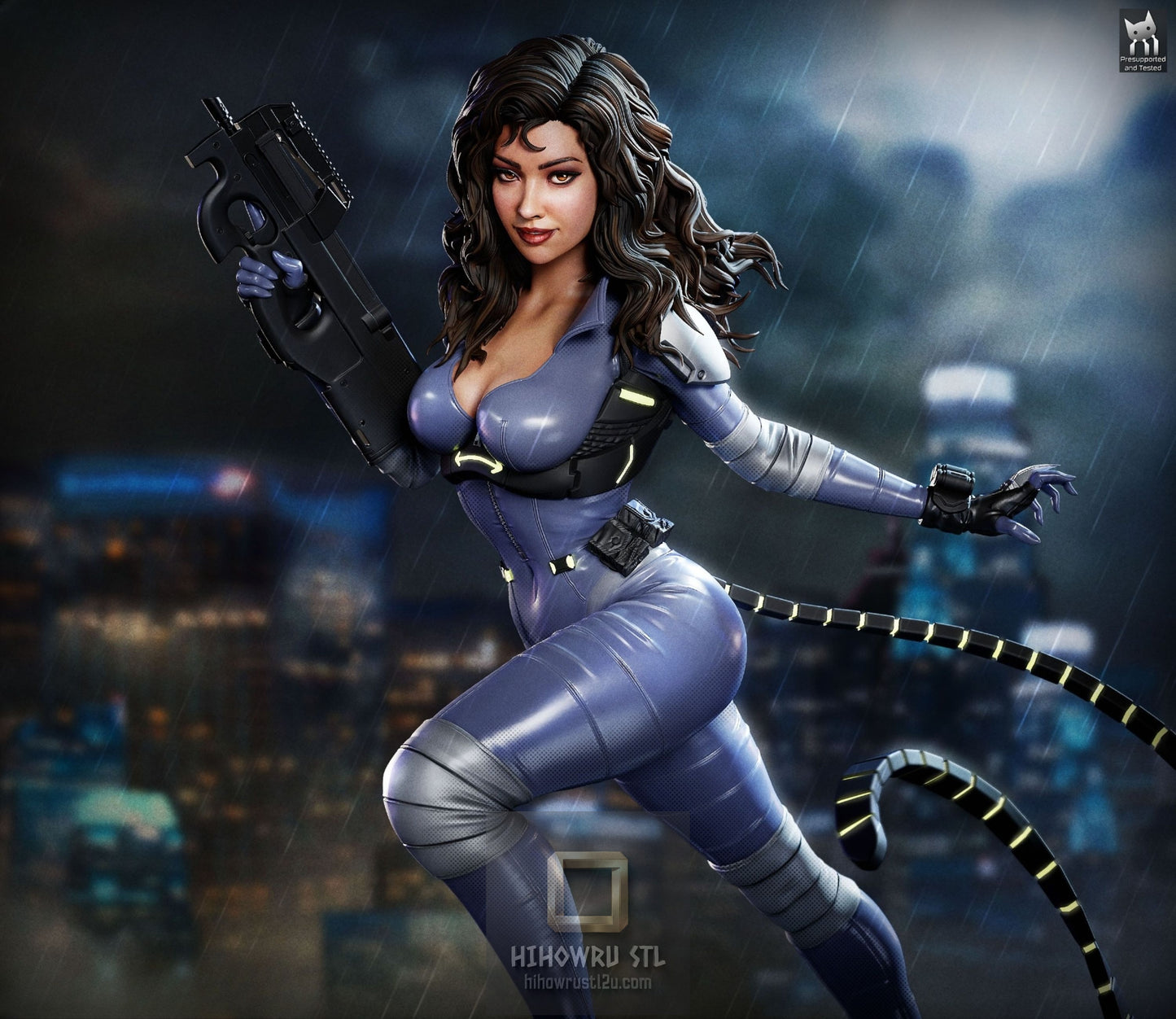 5414 Catwoman - DC COMICS - STL 3D Print Files