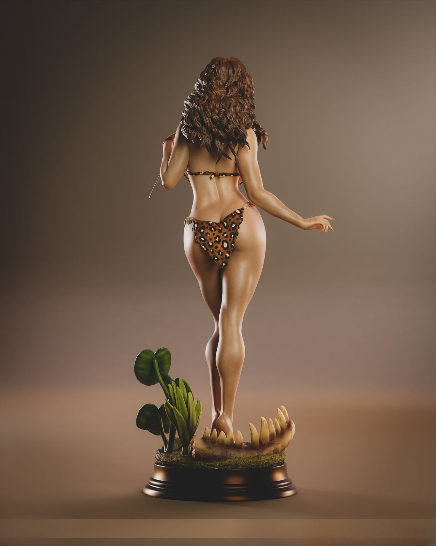 3417 Cavewoman - STL 3D Print Files