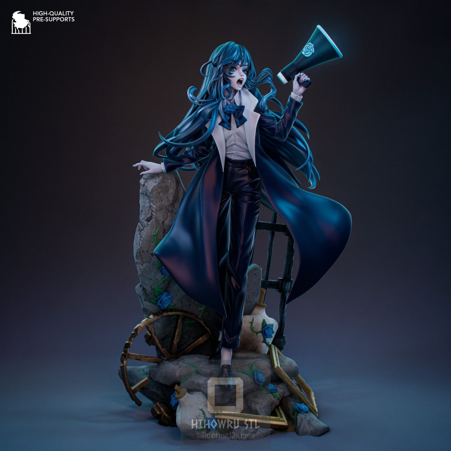 4811 Ado Chan - Utaite - STL 3D Print Files