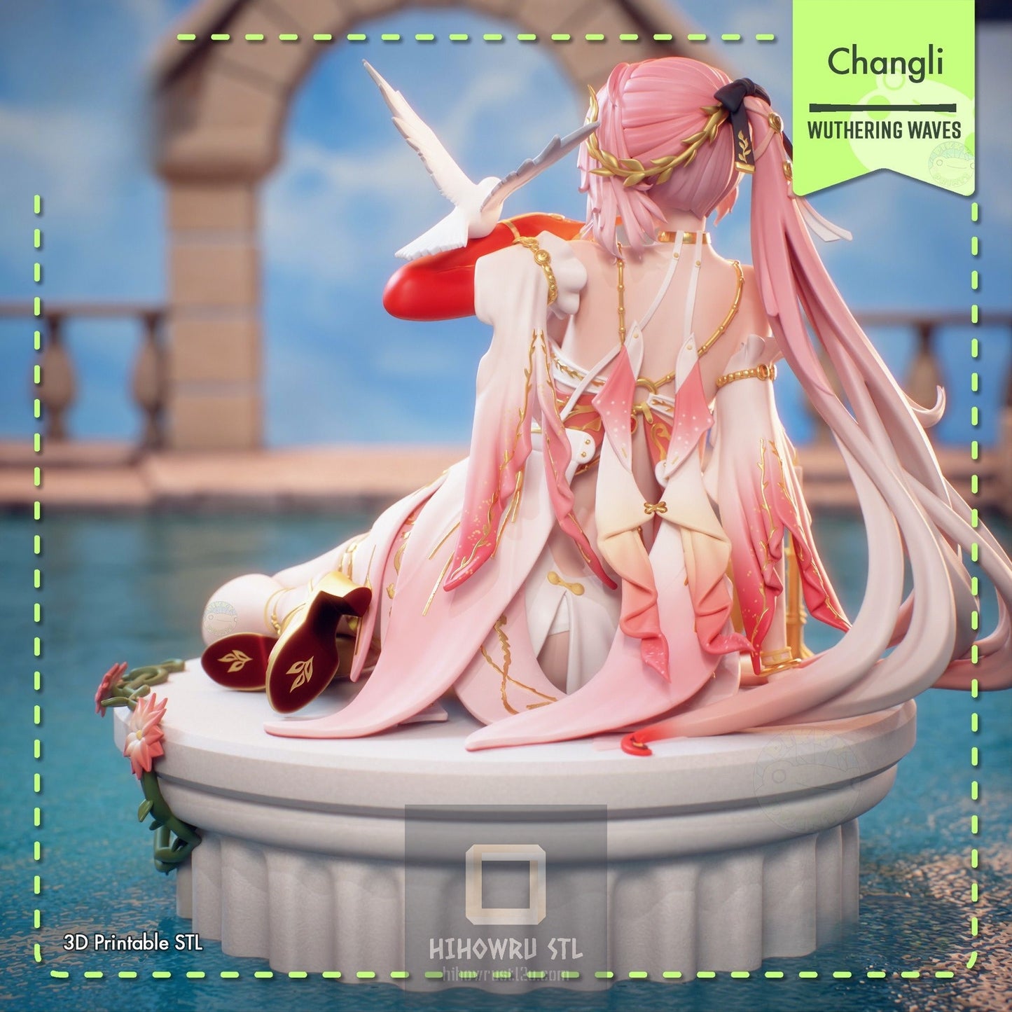 4471 Changli - Wuthering Waves - STL 3D Print Files