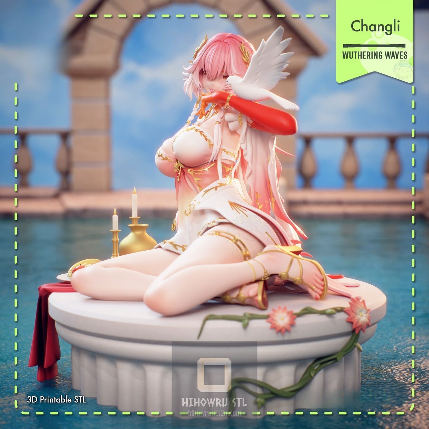 4471 Changli - Wuthering Waves - STL 3D Print Files