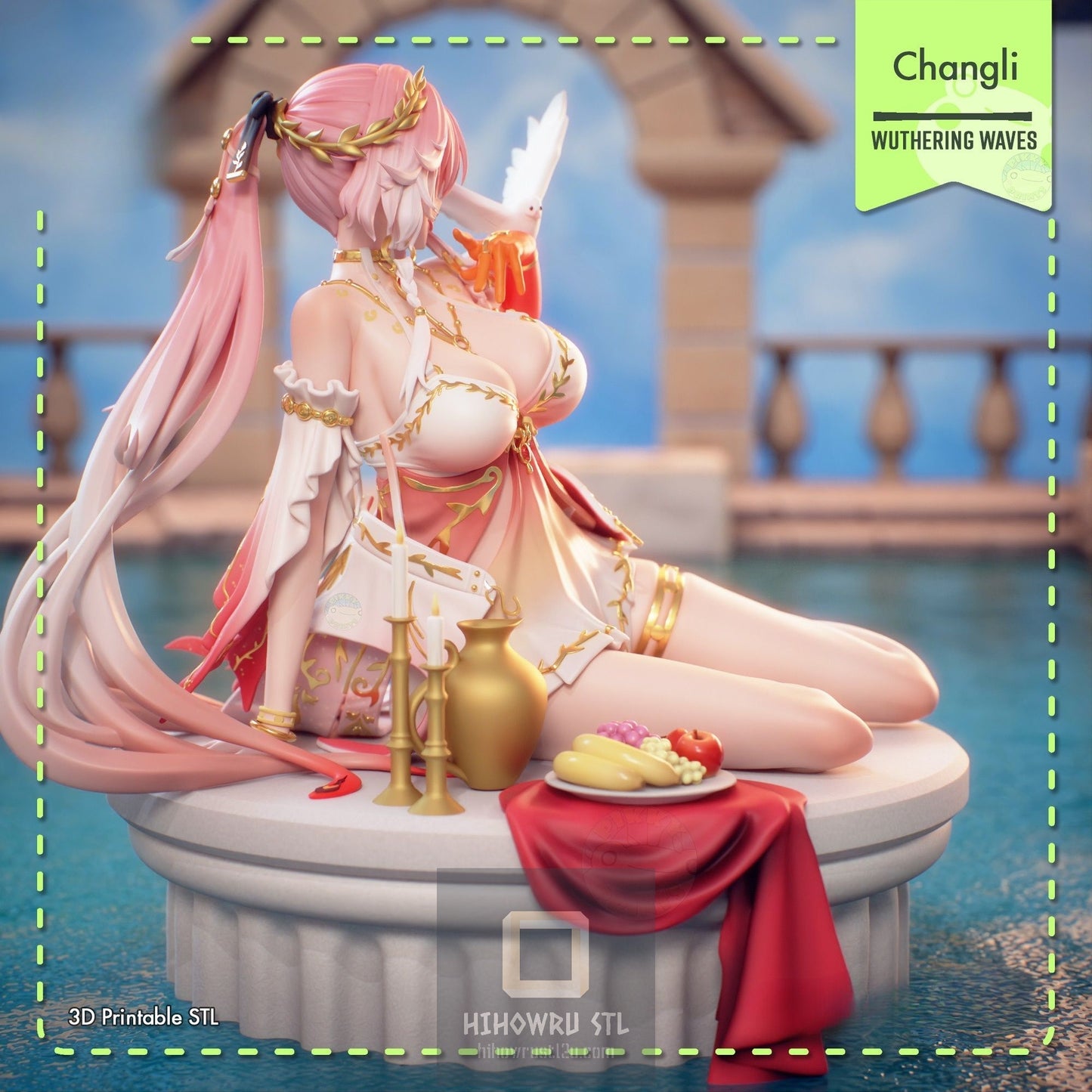 4471 Changli - Wuthering Waves - STL 3D Print Files