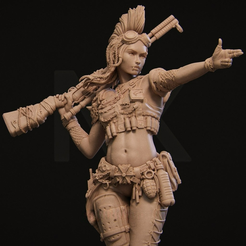 3362 Ramona - Wasteland Warrior - STL 3D Print Files