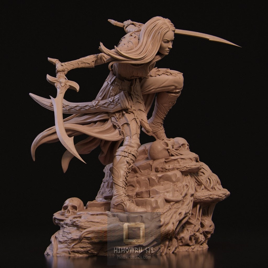 5089 Lierin - The Drow Fighter - STL 3D Print Files