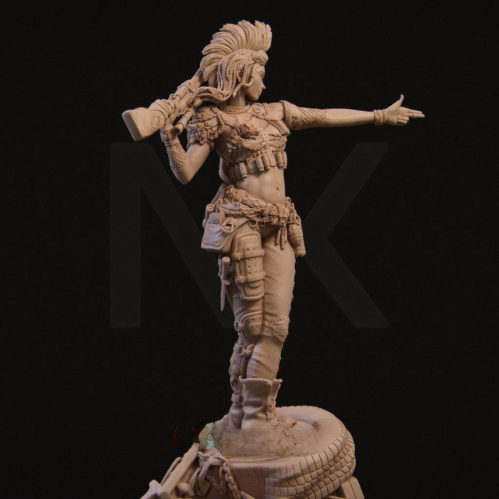 3362 Ramona - Wasteland Warrior - STL 3D Print Files