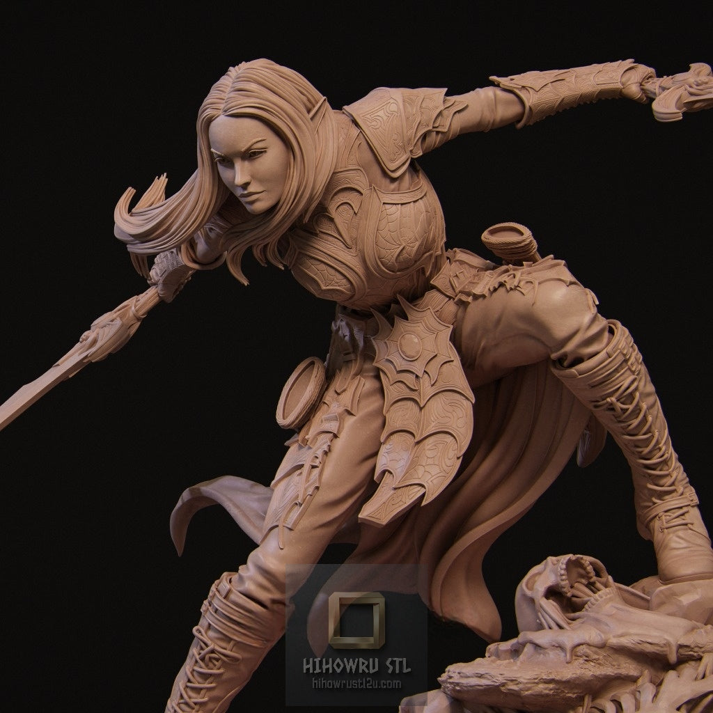 5089 Lierin - The Drow Fighter - STL 3D Print Files