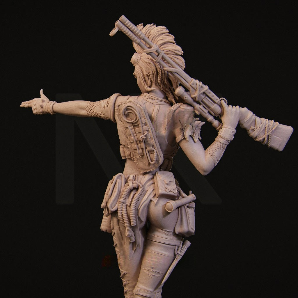 3362 Ramona - Wasteland Warrior - STL 3D Print Files