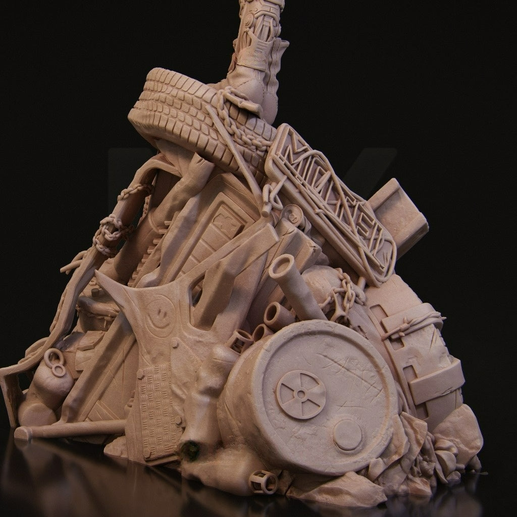 3362 Ramona - Wasteland Warrior - STL 3D Print Files