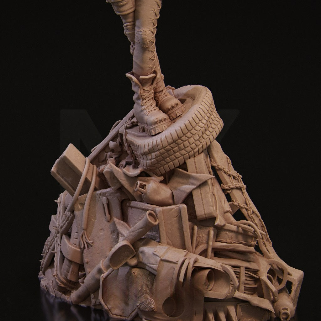 Wwf Razor Ramon Stl File 3362 Ramona - Wasteland Warrior - STL 3D Print Files – My Stl